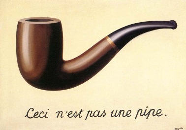 This is not a pipe, but in French. Also, it is a pipe.