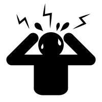 person with anxiety